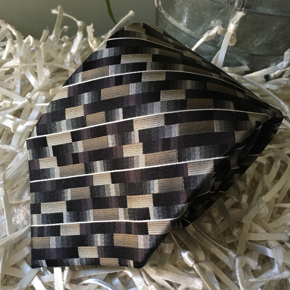 John Ashford silk tie